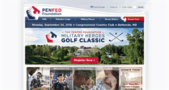 Desktop Screenshot of penfed.convio.net