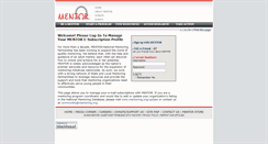 Desktop Screenshot of mentor.convio.net