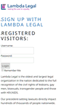 Mobile Screenshot of lambda.convio.net
