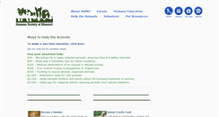 Desktop Screenshot of hsmo.convio.net